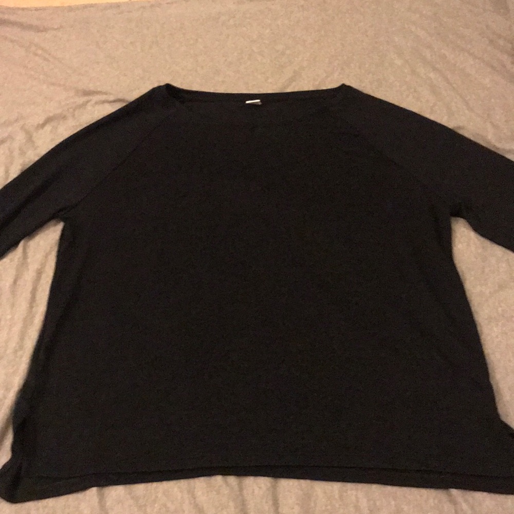 Black long sleeve shirt